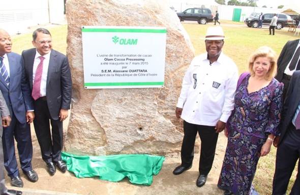 San Pédro: Alassane Ouattara inaugure une usine de transformation ...