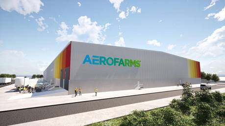 AeroFarms announced that AeroFarms AgX LTD, its wholly owned subsidiary in the United Arab Emirates, has started construction in Abu Dhabi on the company’s state-of-the art Research Center focused on the latest developments for indoor vertical farming, innovation, and AgTech. Photo: AeroFarms