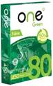 กระดาษถ่ายเอกสาร ONE Green A4 80 แกรม 450 แผ่น 5 รี | OfficeMate