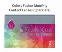 FRESHKON COLORS FUSION MONTHLY CONTACT LENSES - SPARKLERS