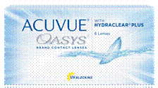 ACUVUE® OASYS® 2-WEEK with HYDRACLEAR® PLUS
