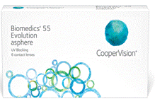 Biomedics® 55 Evolution Eye Contacts