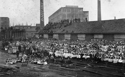 Philips werknemers, 1910