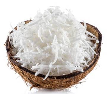 Shredded Coconut Flakes Piece Coconut Shell Stock Photo 1814057300 | Shutterstock