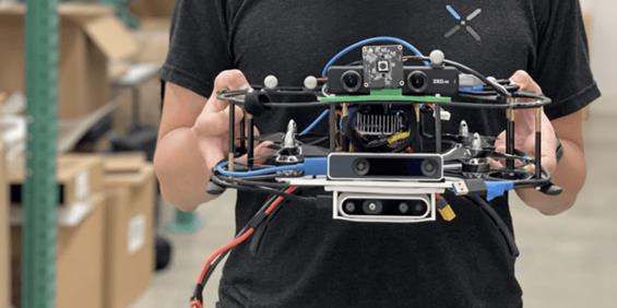 B Garage operates warehouse management service with autonomous drones.