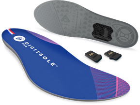 2 chips & 6 pairs of soles connecting to an online interface