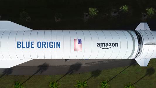 Amazon Selects Blue Origin's New Glenn for up to 27 Project Kuiper Constellation Launches | Blue Origin