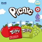 Maeil Picnic Apple Fruit Juice - Jus Buah Apel Korea Asli, Segar & Praktis 200ml x 6