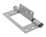 BISAGRA DE ALUMINIO PLATEADA 4X2